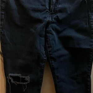 Old Navy Women's Dark Blue High Rise Jeans